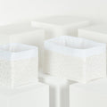 Muslin gold dots on White