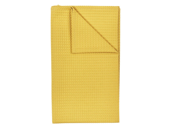 Babydecke Waffelpiqué – Waffel Piqué mustard