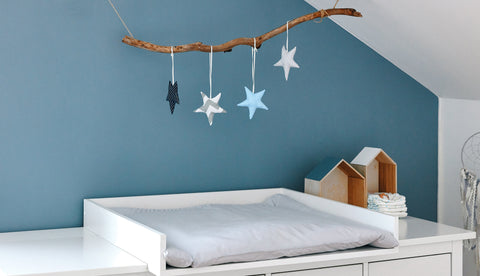 Wickelaufsatz weiß passend für 160 cm breite HEMNES Kommode mit Blende gerade Ausführung