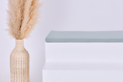 Coussin de siège pour Ikea TROFAST mousseline menthe