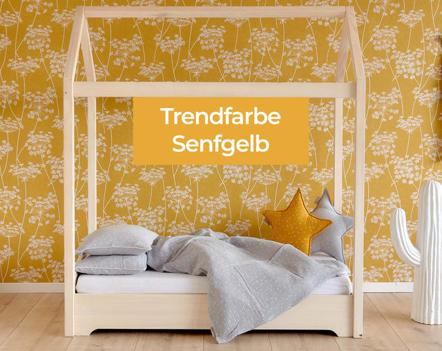 Trendfarbe Senfgelb