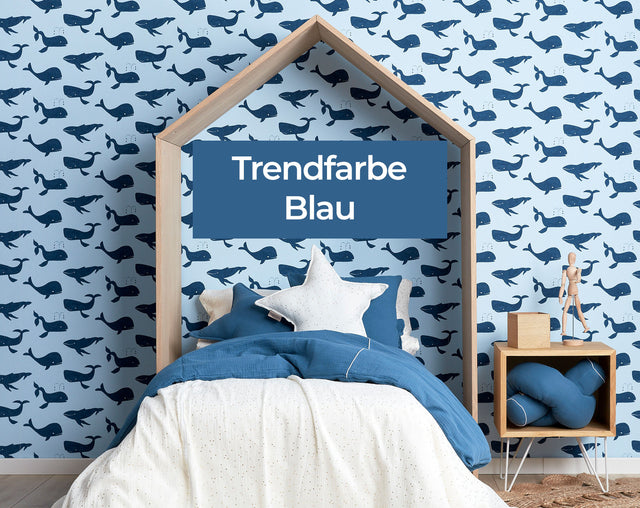 Trendfarbe Blau