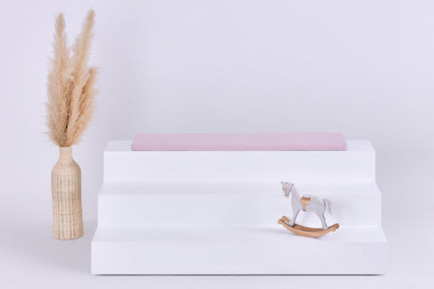 Sitzauflage für Ikea TROFAST Doppelkrepp Rosa