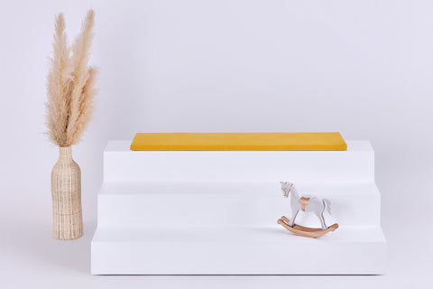 Sitzauflage für Ikea TROFAST Doppelkrepp Gelb Mustard