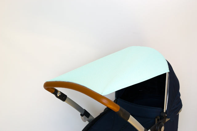 Awning White Dots on Mint