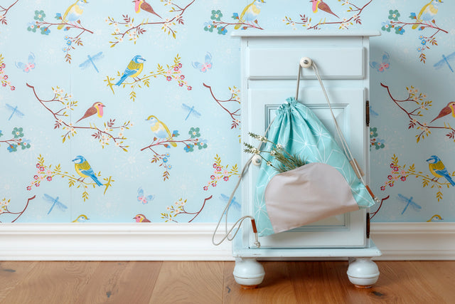 Sac de sport blanc diamants fins sur menthe