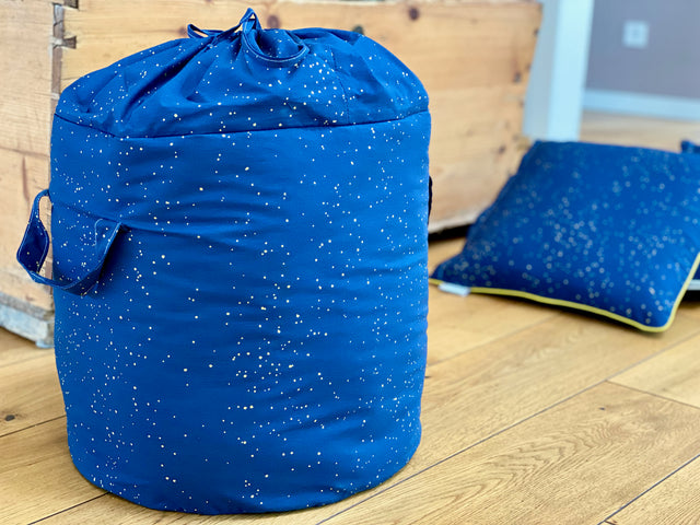 Panier à jouets ciel étoilé