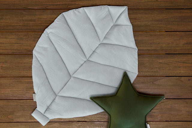Play mat double crepe grey