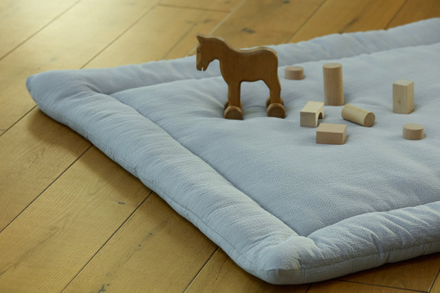 Playpen insert double crepe grey