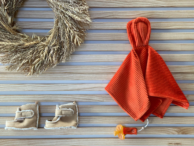 Comforter cord broad cord orange pure orange