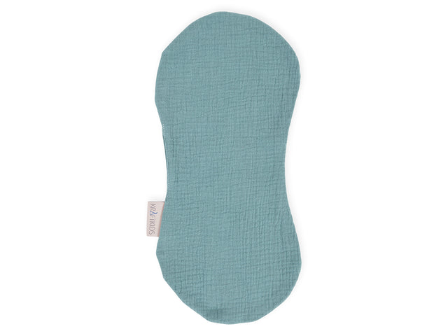 Burp Cloth Mousseline Bleu Nil
