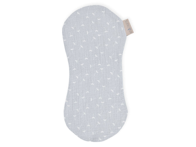 Burp mousseline pissenlit gris