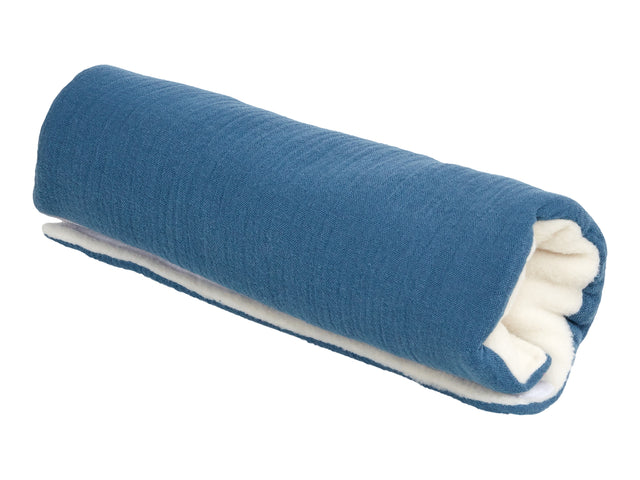 Arm protector baby seat muslin blue