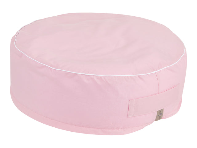 Pouf uni rose