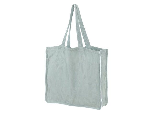 Tote bag muslin mint
