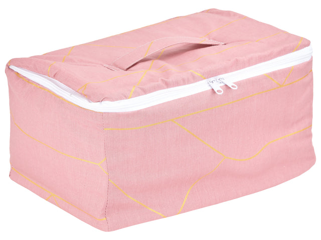 Tasses refermables lignes dorées sur rose