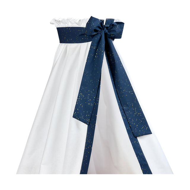 bed canopy starry sky