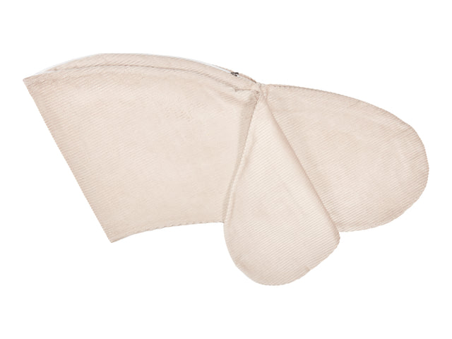 Housse de coussin d'allaitement Corde Large Corde Beige Taupe