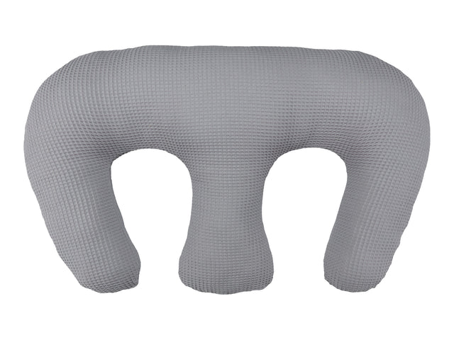 Almohada de lactancia para gemelos Muselina rosa