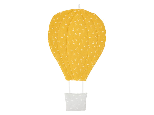 Balloon muslin yellow dandelions