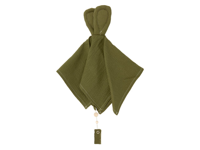 Cuddle Cloth Doble Crepé Verde Otoño