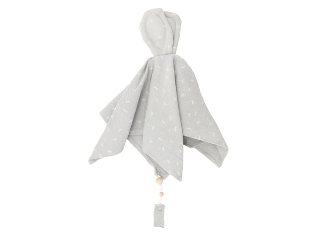Comforter muslin gray dandelion