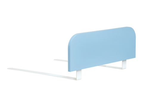 Bed guard, escape protection - blue, light blue - safe sleeping for children - adjustable height - easy to assemble