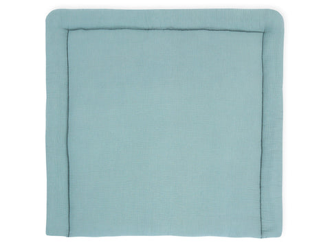 Wickelauflage Musselin – mint, Ansicht von oben