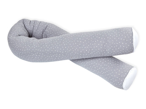 Changing table roll muslin gray dots