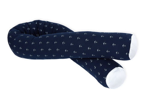 Changing table roll muslin dark blue anchor