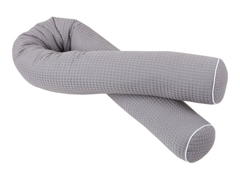 Changing table roll waffle piqué gray