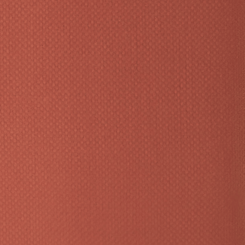 Die Nahaufnahme von KraftKids Stoff Doppelkrepp Rot Herbstrot LOF SSS121 zeigt das fein strukturierte, dicht gewebte rote Gewebe und unterstreicht dessen Detailreichtum und Qualität als hochwertiges Textilmaterial.