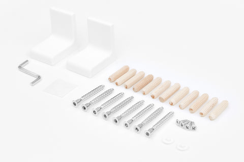 Plan à langer blanc compatible avec la commode GULLABERG 168 cm avec panneaux latéraux de recouvrement