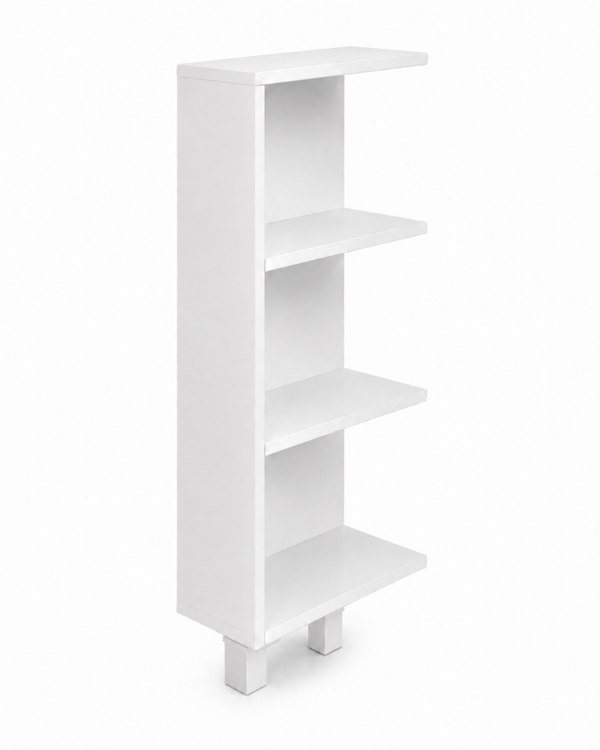 Stauraumregal weiß passend für HEMNES 108 cm mit zwei großen verstellbaren Füßen
