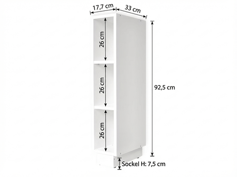 Étagère de rangement pour table à langer adaptée au meuble à langer pour IDANÄS et HEMNES