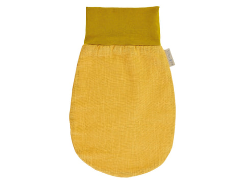 Romper bag spring summer linen yellow mustard yellow