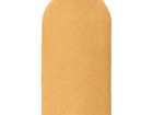 Das KraftKids Wandpaneel abgerundet Leinen ist ein hellbraunes, rechteckiges, gepolstertes Wandpaneel mit einer abgerundeten Oberseite. Es zeichnet sich durch sein minimalistisches Design aus und ähnelt einem einfachen Brotlaib, der vor einem schlichten weißen Hintergrund dargestellt wird.
