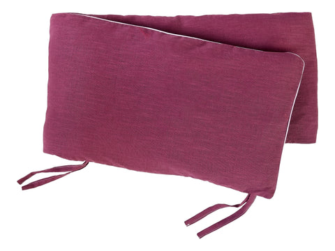 Biancheria bordo letto magenta scuro