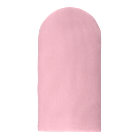 Rounded wall panel double crepe