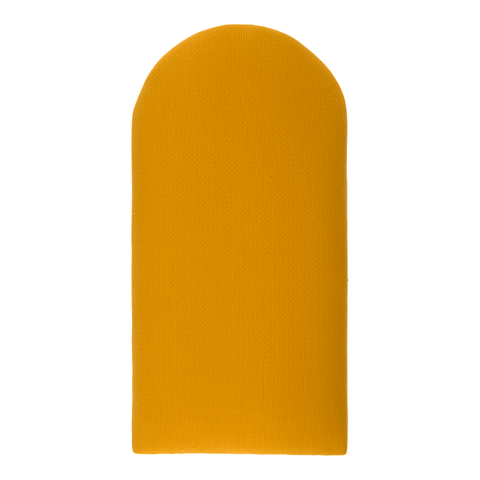 Rounded wall panel double crepe