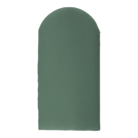 Rounded wall panel double crepe