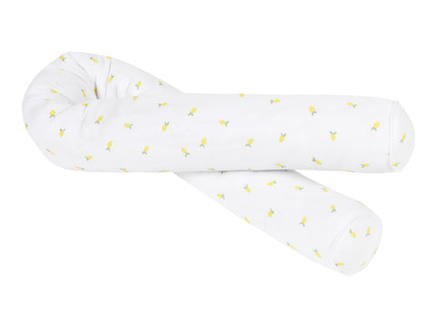 Changing table border muslin yellow lemons