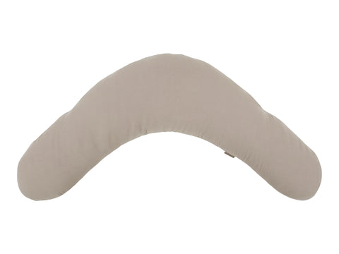 Coussin d'allaitement de qualité mousseline beige