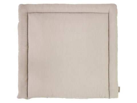 Changing mat muslin beige