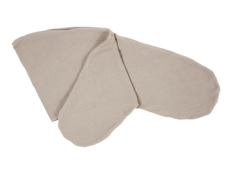 Nursing pillow cover muslin beige