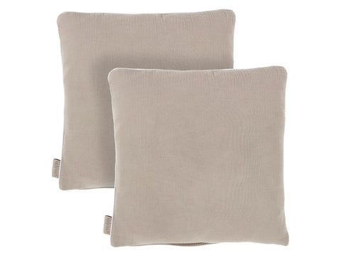 Cushion cover muslin beige