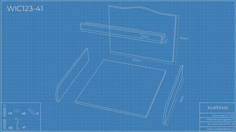 Changing attachment white Changing attachment for washing machine and dryer with rear shelf