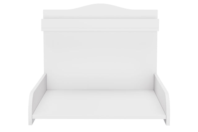 Table à langer blanc Table à langer pour lave-linge et sèche-linge avec plage arrière