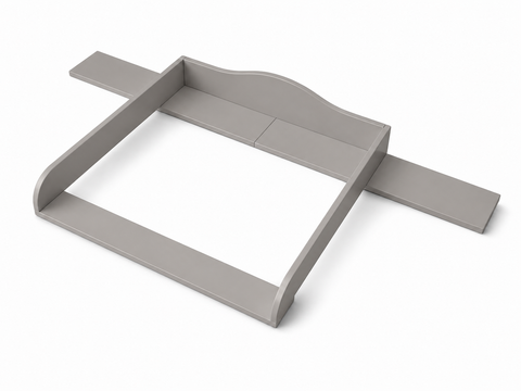 Plateau à langer gris compatible avec commode GULLABERG 168 cm avec panneaux latéraux de recouvrement (copie)