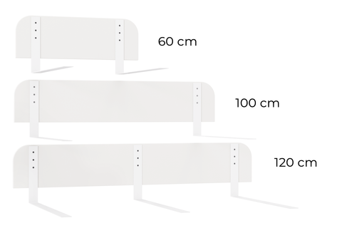 Barriera letto - vari colori e misure - Sonno sicuro per i bambini - Altezza regolabile - Facile da montare